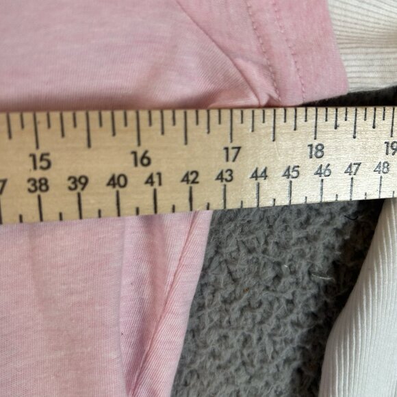 AC/DC Vintage Pink Long Sleeve 2003 ROCKWARE Small Womens Rock T Shirt Ribbed - Picture 4 of 6